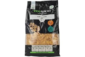 ECOSANA CORN FLAKES CERTIFICADO BIO by DRASANVI - Aporte de fibra - Bajo en grasas - Sin azúcares añadidos - VEGANO - 320g