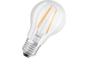 ‎OSRAM Osram LED Base Classic A Lampe, Sockel: E27, Warm White, 2700 K, 7 W, Ersatz für 60-W-Glühbirne, klar, 5er Packung