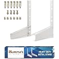 Mumma's LIFE AC Outdoor Stand | 200 kg Capacity Heavy Duty GI Steel Ac Stand | Wall Mounting Bracket for Split & Window Air C