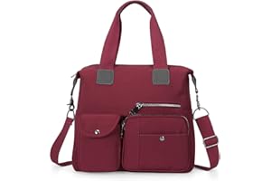 HUA ANGEL Unisexo Bolso Cruzado Mujer Mediano Casual Bolso De Hombro Mujer Nylon Para Hombre Y Mujer Bolso De Mano CóModa Bolsa De Mensajero Ligera Bolsa Mamá Para Trabajo Deporte Viaje