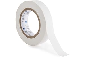 Raquex Racket Grip Finishing Tape - Extra long 20m - Tennis, Badminton, Squash, Hockey and Sport Grip Finishing Tape - Easy Tear Racquet Overgrip Securing Tape - 14mm x 20m