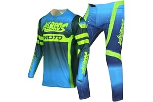 Willbros Jugend Motocross Hose und Jersey Kombination für Kinder MX Fahrrad Off-road Enduro MTB Jungen Mädchen Gear Set