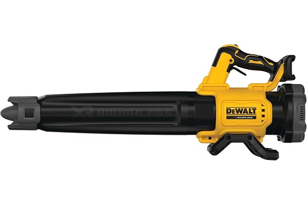 DEWALT Souffleur Brushless XR 18V 5Ah Li-Ion - Souffleur Électrique Portable sans Fil - Volume d'Air 450cfm - Vitesse 200km/h - 3,1 kg DCMBL562N-XJ