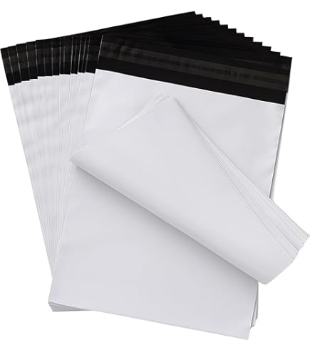 Imballaggio Tessile Resistente Buste Per Spedizioni Vinted 50x60cm - 25 Pezzi - Nero Opaco - Autoadesive Imballaggio Per Spedizioni - Foto 8