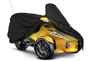 StarknightMT Spyder Full Cover, Waterproof Cover Compatible with Can Am Spyder RT/RT Limited 2010-2019 Spyder Accessories All Weather Protection Cover Replacement OEM 219400860
