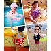 Highdas Kid's Free Learning to Swim Float Suit Adjustable Sun Protection UV Swimsuit for Baby Boys, Navy 1-2 years