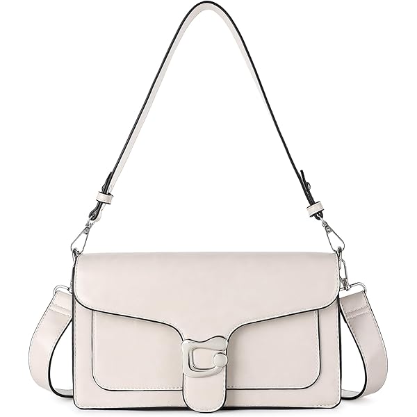 Travistar Handtas voor dames, klein, elegante schoudertas voor dames, PU- leer, hobo bag, Y2k tas, zadeltas, esthetische avondtas, clutch met ritssluiting, coole schoudertas voor tieners en meisjes