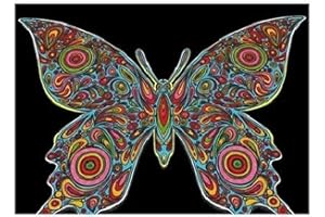 Colorvelvet L101 - Farfalla Disegno, 47 x 35 cm