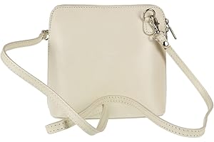 Craze London Genuine Vera Pelle Women Cross body Italian Leather Small Mini Shoulder Bag Handbag