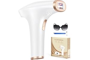 HAARLOSY Depiladora Láser IPL Sin Dolor-Depiladora de Luz Pulsada 3 Funciones Avanzadas (HR/SC/RA), Depilacion Laser 9 Niveles de Energía para Mujeres y Hombres, Ideal para Rostro, Bikini y Cuerpo