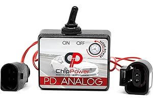 ‎CHIPPOWER ChipPower Chip Tuning PD Analogue for Car for A4 B6 (8E) 1.9 TDI 96 kW 130 HP 2000-2005 Tuning Box Plug & Drive Chip Tuning Box Diesel More Power