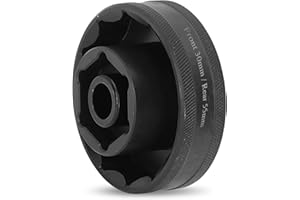 VEGOATY 1 kit d'outils d'écrou d'essieu de moto Ducati - Écrou d'essieu avant et arrière - Douille 55 mm + 30 mm - Pour Ducati 1098/1198/1199/Multistrada 1200/1260/SW - Acier de qualité supérieure - Clé 1/2