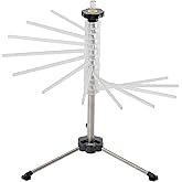 GOURMEO Nudeltrockner & Pastatrockner in transparent - Nudelständer mit 14 Sprossen - Nudel- & Pasta Zubehör Trockner für bis