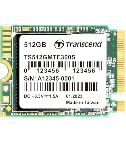 Lite-On SSSTC 512GB SSD M.2 2230 30mm NVMe PCIe Gen3 x4 CL1