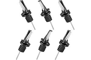 Poura Versatore per alcolici Versatore rapido - Versatore per Vino - Adatto alla Maggior Parte delle Bottiglie - Nuovo Standard nei versatori per alcolici - Nero 6