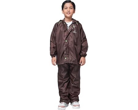 THE CLOWNFISH Kid's Waterproof Double Coating Reversibl...