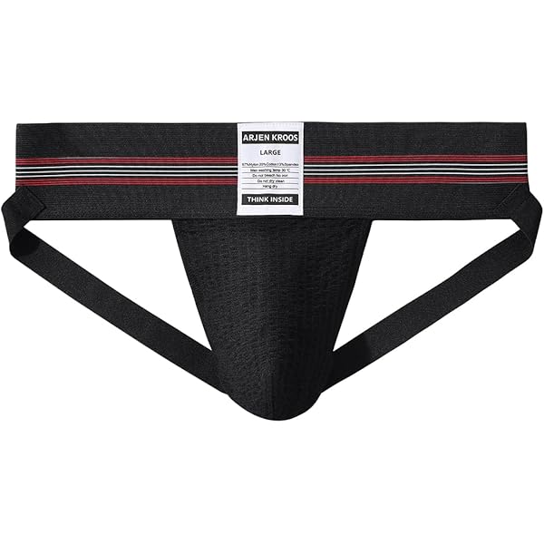 thumbnail image 2 of Men's Athletic Jockstrap With Wide Waistband - Comfortable Sport Support Underwear For Gym & Workouts 2 of 11