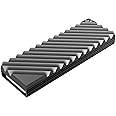 Wisfunlly M.2 Heatsink Cooler, M.2 2280 SSD Heatsink, Aluminum Double-Sided NVME Heat Sinks compatible with PS5 Computer PC -Grey