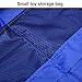 Mudder Toy Storage Bag Toys Organizer Children's Play Mat Portable (Blue, 57 Inches)