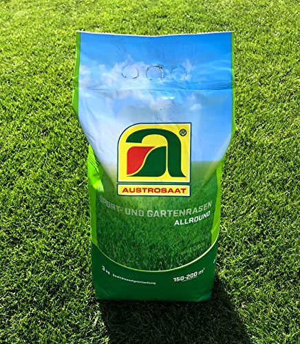 Premium Spiel- und Garten Rasensamen – für bis zu 200m2 Traumrasen – hochwertige Allround Mischung - 3