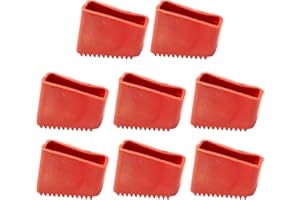 Sixfolo 8 Piezas Pies Escalera de Goma 50x20 mm Patas Escalera de RepuestoTapas Protectoras para Escaleras Pies Escalera Antideslizante para Escaleras Telescópicas Plegable