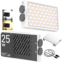 Luce LED Zhiyun CINEPEER CM25 - 25W Portatile Per Video E Foto - Bicolore Con Batteria Integrata E Raffreddamento - Foto 9