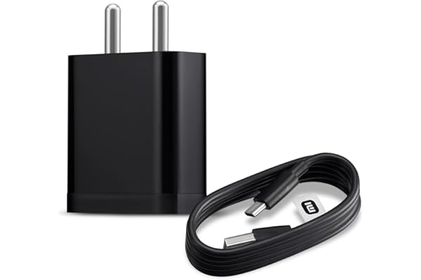 Mi Xiaomi 2A Fast Charger USB-A Power Adapter - Phone Wall Charger Compatible with Android, Samsung Galaxy, Xiaomi Redmi, Headphones, Bluetooth Devices - 10W Mobile Charging Block - Black