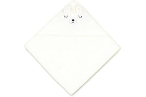 FZSECRIU 80 * 80cm accappatoio neonato 0-3 mesi，asciugamano neonato，accappatoio neonato 6-12 mesi，asciugamani neonato，asciugamano neonato bagnetto,set bagnetto neonato