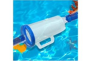 BEADCHICA Large Pool Leaf Canister Catcher, in-line Leaf Canister with Mesh Basket Compatible with Hayward Pool Cleaner, for Suction Automatic & ManualPool Cleaners