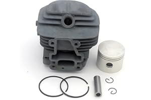 LUXUYPON 42. 5mm Cilindro Pistone Anello Set Misura Per Kawasaki TJ45 TJ45E Decespugliatore Erba Trimmer Lawn Mower Motore Parti 11005-2165