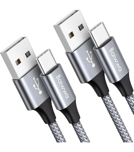 Câble à Gaine Tressée USB-C Vers USB-A (1 M, Noir) | | FR