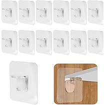 Supporti Mensola Autoadesivi Trasparenti 8 Pezzi - 15x7 Cm, Portata 10 Kg Ciascuno - Foto 14