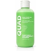 QUAD Sa&ccedil; D&ouml;k&uuml;lmesi Karşıtı Hızlı B&uuml;y&uuml;me Şampuanı, Biberiye Biotin Keratin Kolajen, T&uuml;m Sa&ccedil; Tipleri, 250 ml
