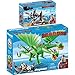 Produktbild PLAYMOBIL Dragons 2er Set 9458 9249 Raffnuss und Taffnuss mit Kotz und Würg + Eret mit 4-Schuss-Feuer-Balliste