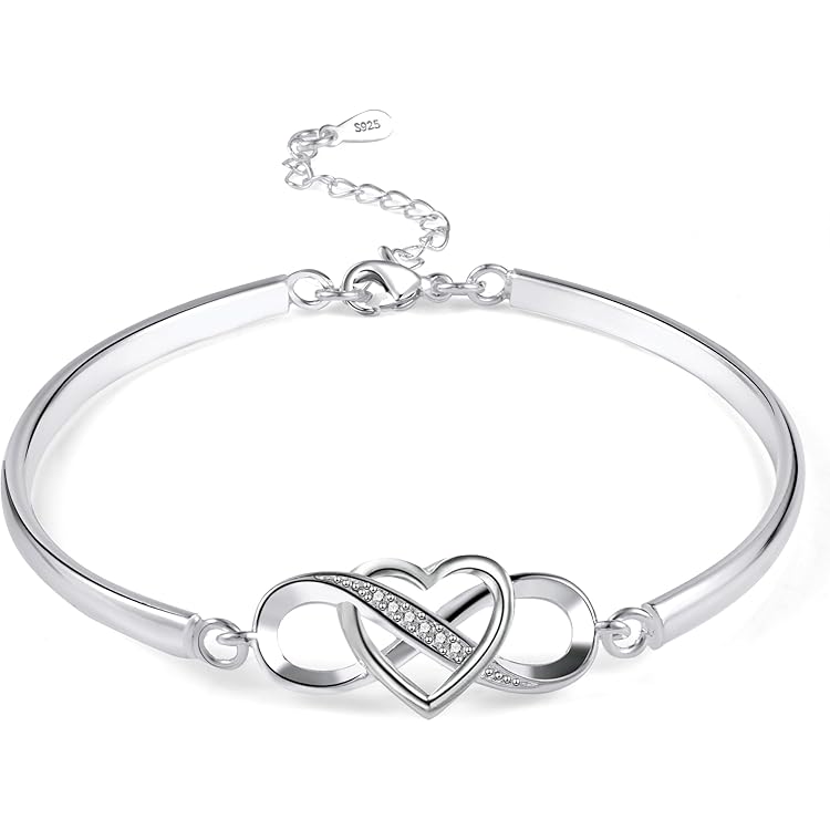 ALEXCRAFT Armband Dames Gouden Hart Armband Valentijnsdag Moederdag Verjaardag Kerstcadeau voor haar vrouwen Vriendin Moeder Geschenken Sieraden Verstelbare ketting 17 5cm