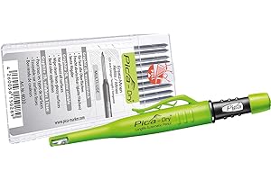 Pica 3030 + 4030 Dry Longlife Automatic Pen + zestaw wkładów grafitowych 2B, czarny