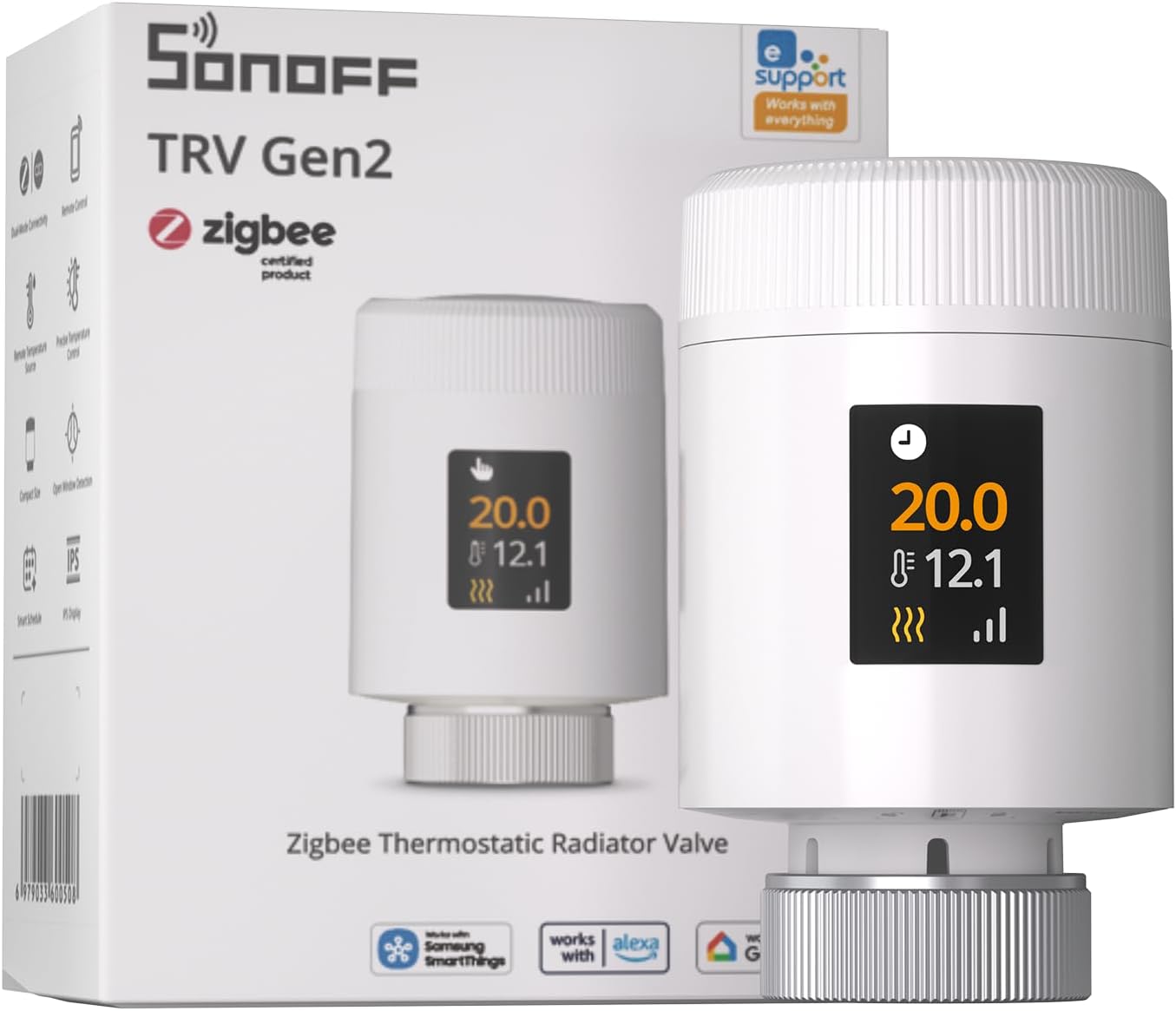 Expertenurteil & Zusammenfassung : SONOFF TRV Gen2 Zigbee Smart Heizkörperthermo