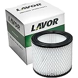 Lavor Filtro a Cartuccia Lavabile per Aspiratori per Serie VAC, CF, WT, VENTI, TRENTA, RUDY, bianco, 1, 5.212.0155