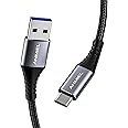 ANMIEL USB Type C Cable 2M 3.1A Fast Charging&Usb3.0 Gen 1 Nylon Braided usb C Cable,Max 5Gbps Fast Data Sync Transfer,for Samsung Galaxy S10/S9/S8 Plus/Note 9/8, LG V30, V20,G6,Tab S4 etc
