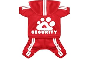 Dolahovy Sudadera con Capucha para Perros Ropa para Mascotas Otoño Invierno Cachorro Jumpers Fleece Perros Chaqueta Abrigos Algodón Perro Traje para Chihuahua Perros Pequeños Medianos