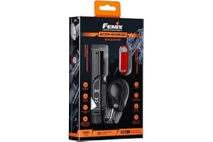 fenix BC26R & BC05R v2 Zestaw reflektorów przednich i tylnych z możliwością ładowania Czerwony