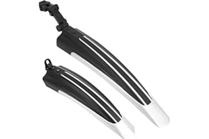 Taeku Parafango Bici Universale Regolabile Bicicletta Mudguard Set Posteriore Anteriore Biciclette per MTB Bicicletta 20-27 Pollici Ruote