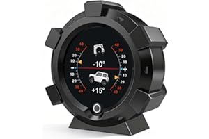 MR CARTOOL X95 GPS Speedomètre, Indicateur de Niveau Numérique MPH et Inclinomètre, Jauge de Pente, Affichage Tête Haute Automobile, Jauges Multiples de Remplacement pour Véhicule Tout Terrain