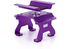 INJORA RC Car Stand with Shock Holder Aluminum 80g for SCX24 TRX4M 1/24 1/18 RC Crawler Upgrade