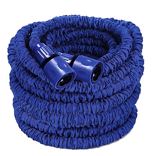 Kitclan Flexibler Gartenschlauch ( Verbesserter ), Wasserschlauch Dehnbar bis 30m mit Multifunktion Düse 8 Arten Brause für Bewässerung Gartenarbeit Autowäsche Reinigung - 9