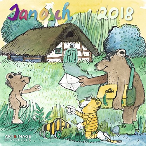 Janosch 2018 - Kinderkalender, Oh wie schön ist Panama, Kalender für Kinder, Broschürenkalender - 30 x 30 cm