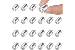 AUAUY 22 st mini LED-lampor, mini LED-batterilampor, små lampor för hantverk, papperslykta, dockhusdekoration, festdekoration