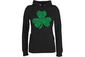 Shirtracer - Pullover Damen Hoodie Frauen - St. Patricks Day - Kleeblatt Glücksbringer Glückskleeblatt