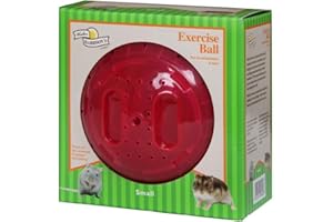 Walter Harrison's Small Animal Plastic Running Exercise Ball For Dwarf Hamsters and Mice - Small - 12 cm
