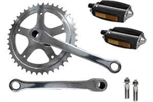 CICLOSPORT GUARNITURA a chiavella + PEDALI + 2 CHIAVELLE GUARNITURA